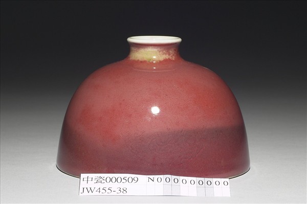 豇豆紅釉太白尊