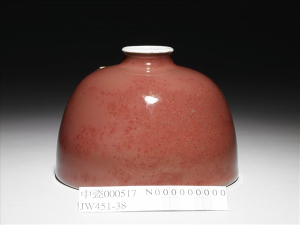 豇豆紅釉太白尊