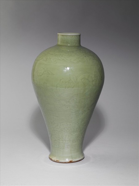 龍泉窯 青瓷梅瓶