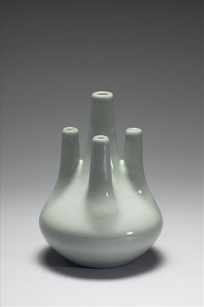 青瓷五管瓶