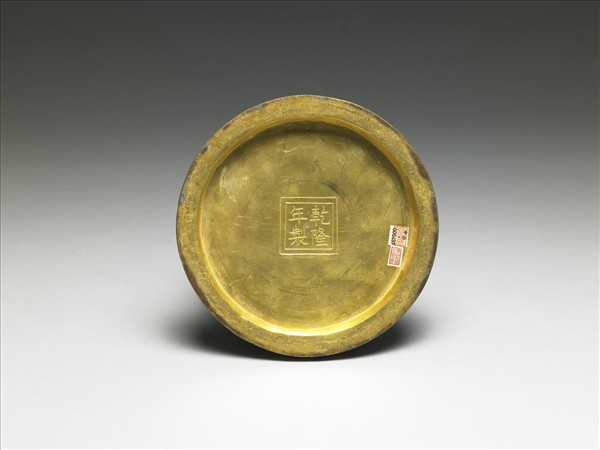 掐絲琺瑯燭台（五供）