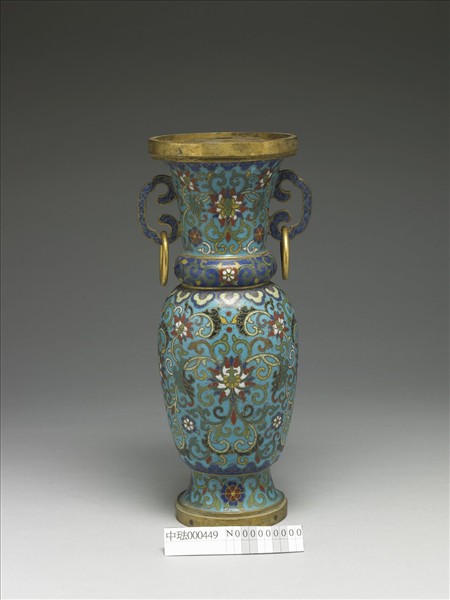 掐絲琺瑯瓶（五供）