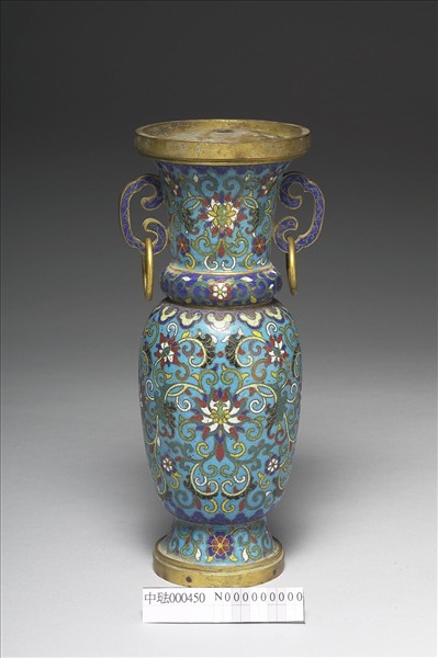 掐絲琺瑯瓶（五供）