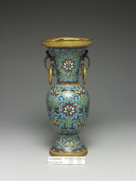 掐絲琺瑯瓶