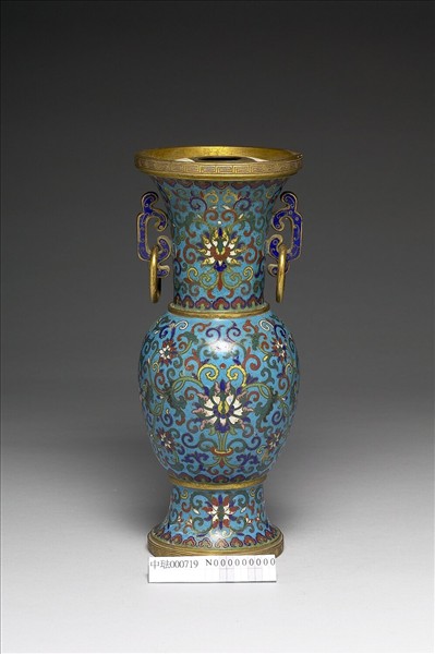 掐絲琺瑯瓶(五供)