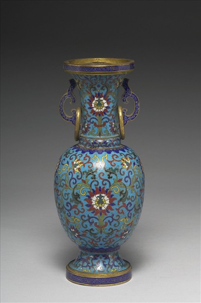 掐絲琺瑯瓶（五供）