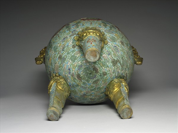 掐絲琺瑯鼎式爐