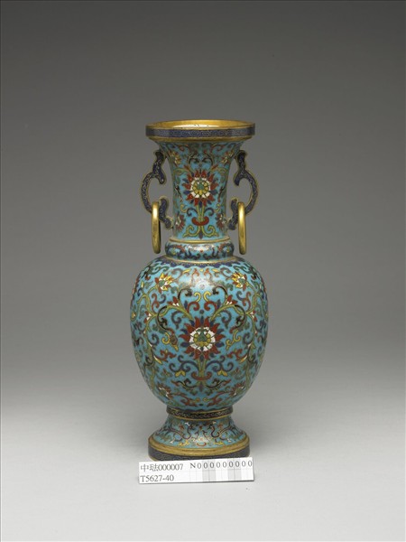 掐絲琺瑯瓶（五供）