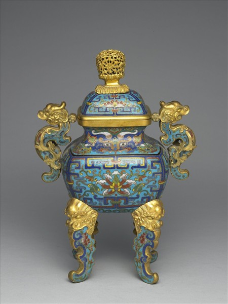 掐絲琺瑯爐