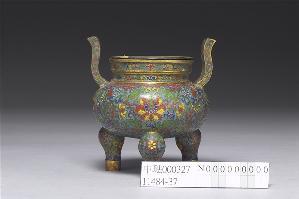 掐絲琺瑯爐（五供）