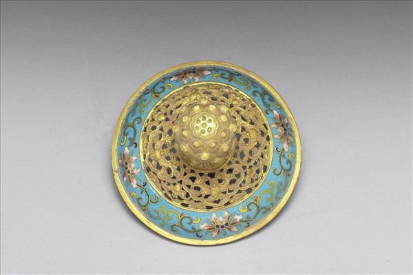 琺瑯香爐（五供）