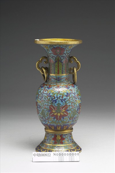 掐絲琺瑯瓶（五供）