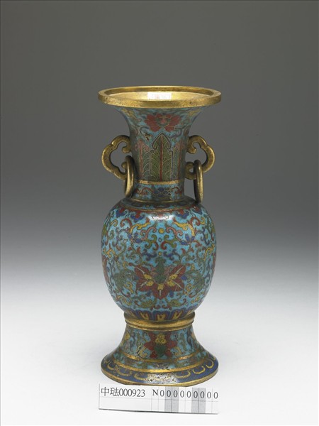 掐絲琺瑯瓶（五供）