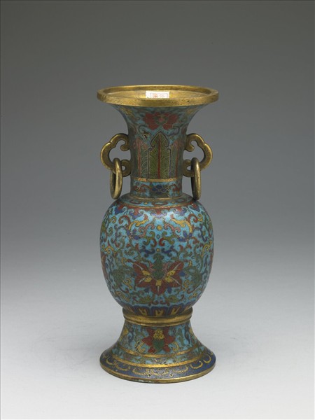 掐絲琺瑯瓶（五供）