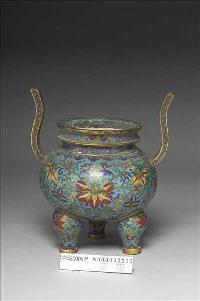 掐絲琺瑯香爐（五供）