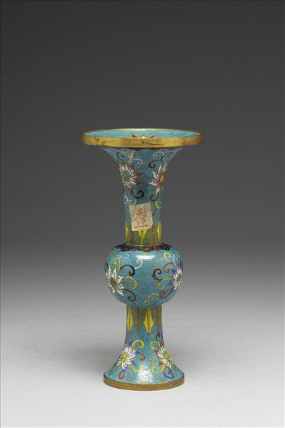 掐絲琺瑯瓶（五供）