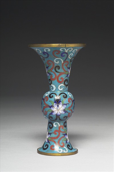 掐絲琺瑯瓶（五供）