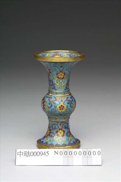 掐絲琺瑯瓶（五供）