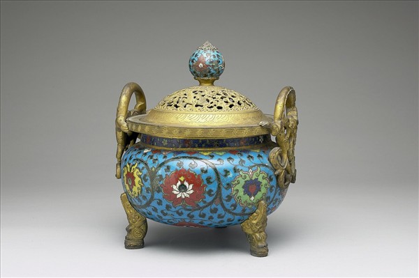 掐絲琺瑯爐