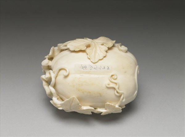 象牙雕瓜瓞水盛