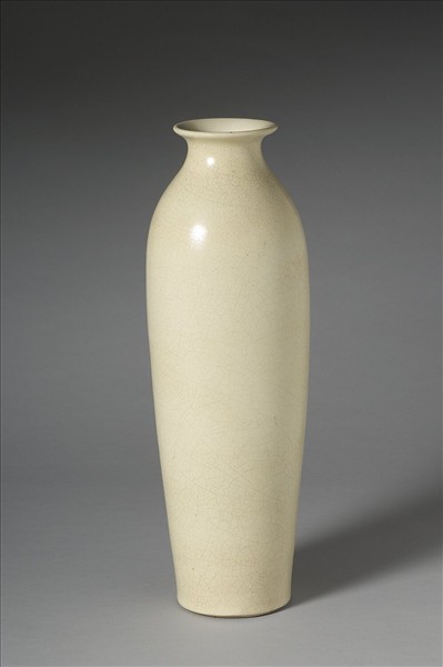 東溪窯 米黃釉瓶