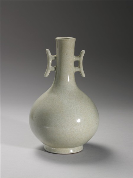 青瓷雙戟耳瓶