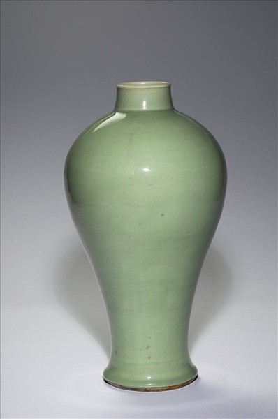 龍泉窯 青瓷梅瓶