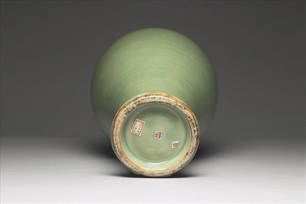 龍泉窯 青瓷梅瓶