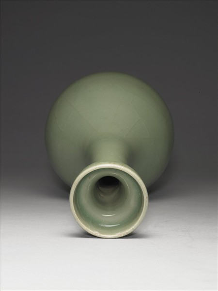 龍泉窯 青瓷長頸瓶