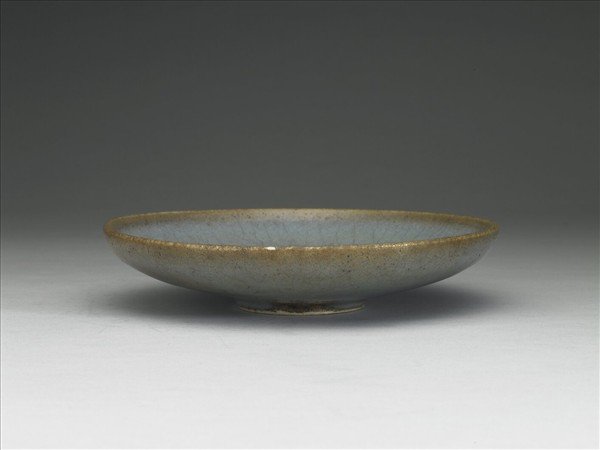 鈞窯 天藍釉圓碟