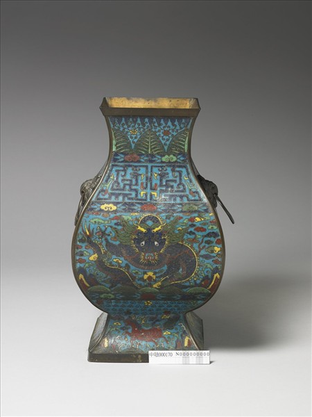 掐絲琺瑯龍鳳鈁