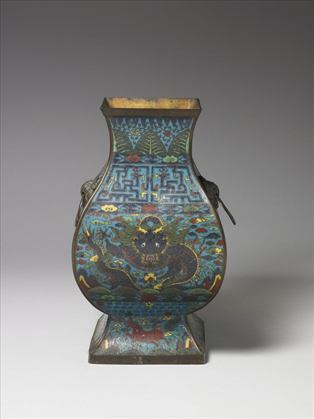 掐絲琺瑯龍鳳鈁