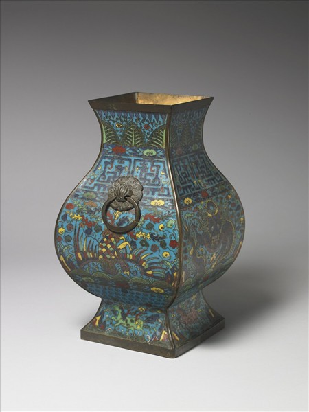 掐絲琺瑯龍鳳鈁