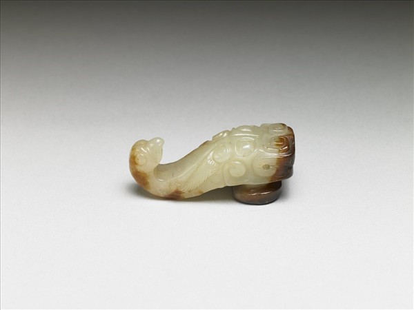 玉鳥首獸面紋帶鉤