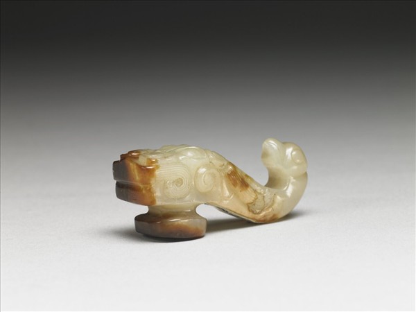 玉鳥首獸面紋帶鉤