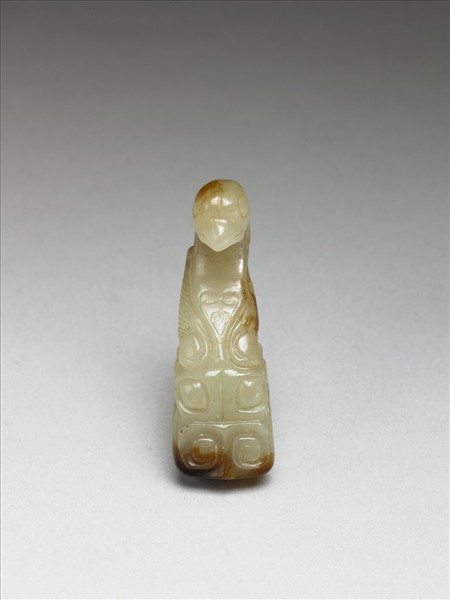 玉鳥首獸面紋帶鉤