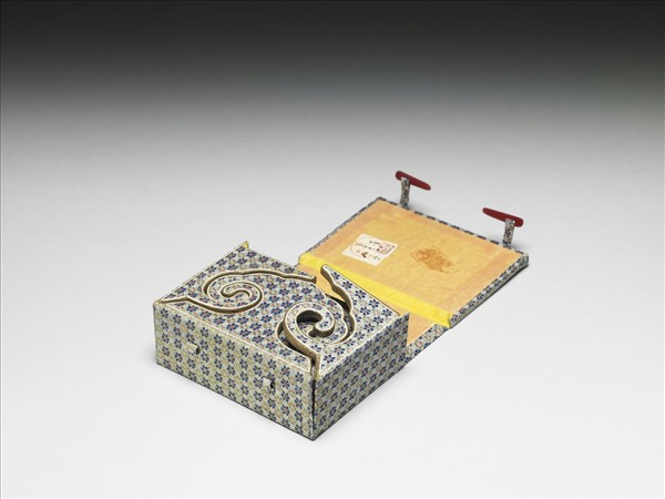 裱錦書式盒函套