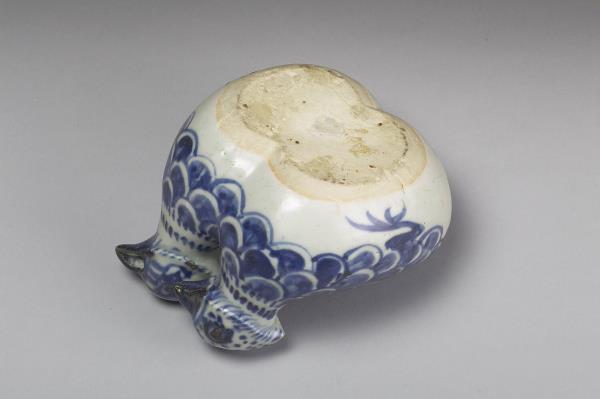 青花鴛鴦水注- 故宮