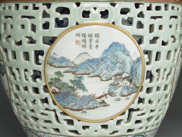 洋彩錦上添花玲瓏套瓶