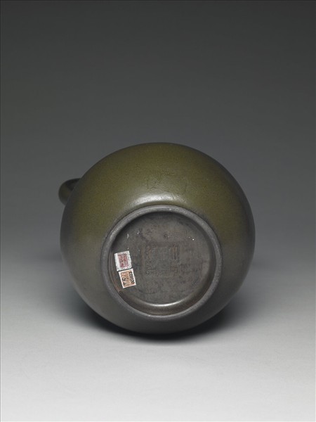 茶葉末釉雙耳葫蘆瓶