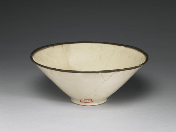 彭窯 白瓷碗