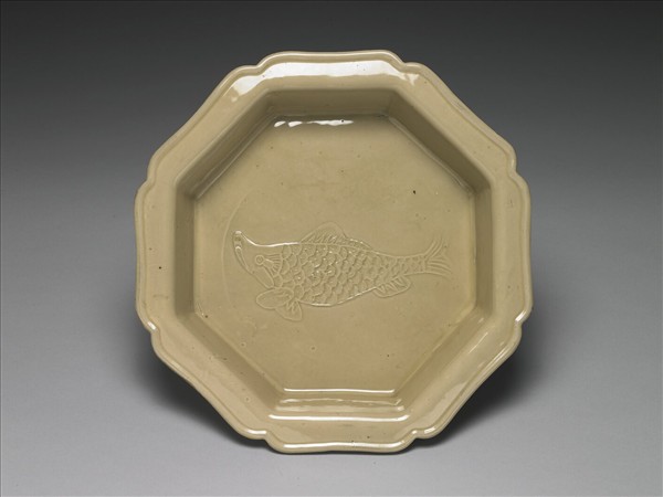 龍泉窯 青瓷八方洗