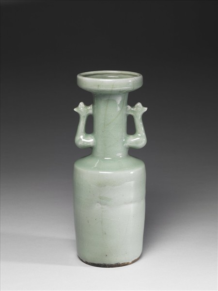 龍泉窯 青瓷鳳首瓶