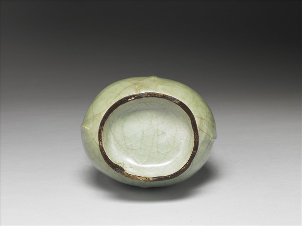 官窯 青瓷貫耳壺