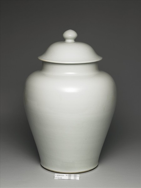 白瓷蓋罐