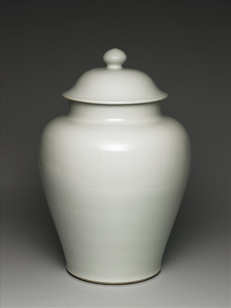 白瓷蓋罐