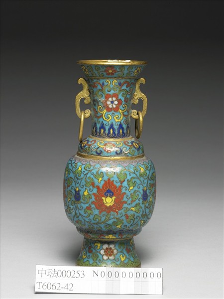 掐絲琺瑯瓶（五供）