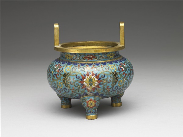 掐絲琺瑯爐