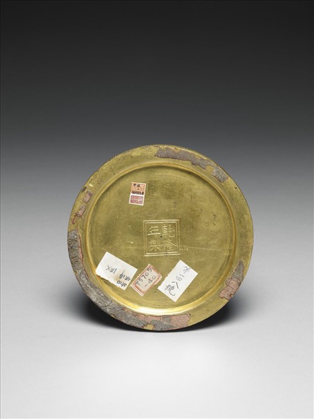 掐絲琺瑯燭台（五供）