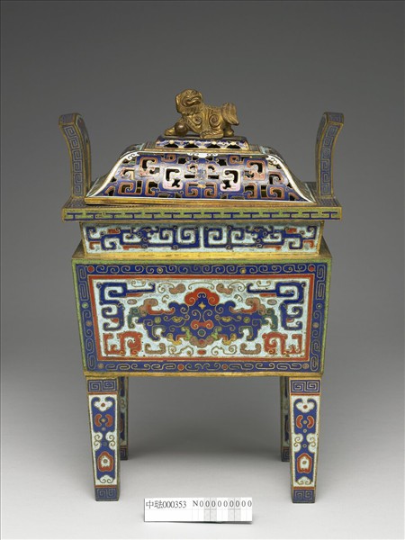掐絲琺瑯爐